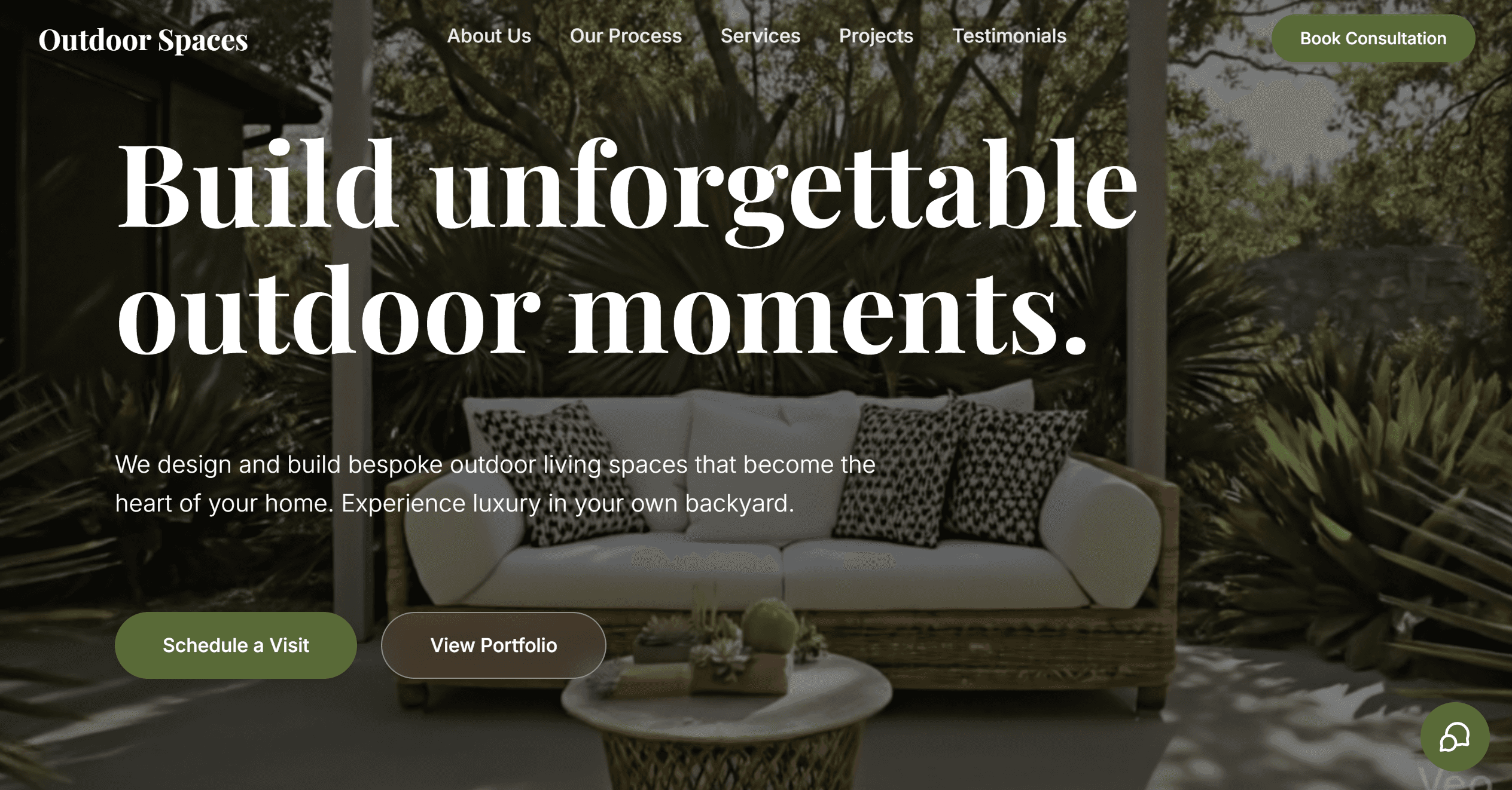 Fortworth Outdoor Spaces - Website